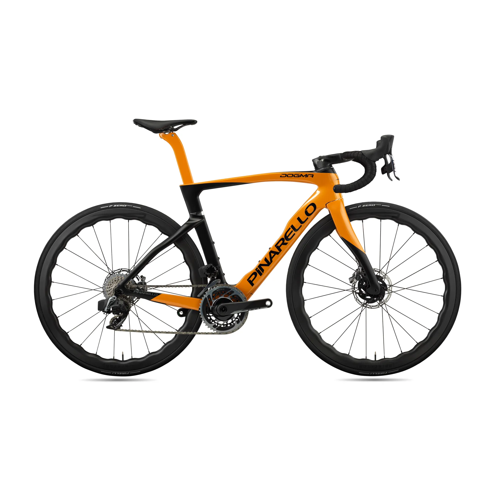2023 Pinarello DOGMA F Disc Road Bike FRAME in 637 Electro Orange